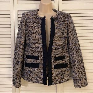 J.Crew Navy Tweed Jacket